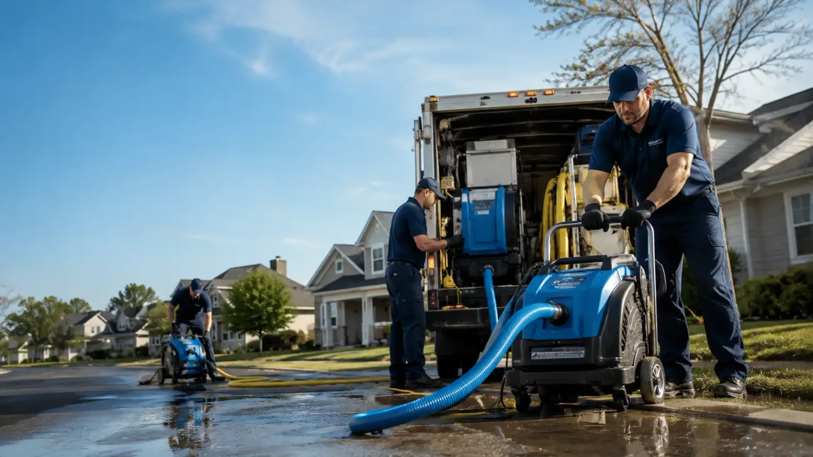 Flood Damage Cleanup in Holland, TX